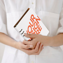 Charger l'image dans la galerie, Classeur à feuilles en cuir PU rechargeable à 6 anneaux différentes images des deux côtés personnalisée avec prénom motif texte