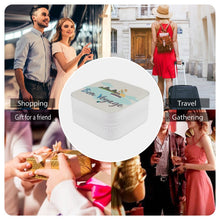 Charger l'image dans la galerie, Boîte à Bijoux Personnalisée | Écrin de Voyage Carré & Chic