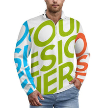 Charger l'image dans la galerie, Polo pullover sport homme LM111 personnalisée avec prénom motif texte (conception multi-images)