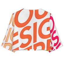 Charger l'image dans la galerie, Ensemble robe midi sans manches col V 2 pièces pour femme A77Q personnalisée avec prénom motif texte (conception multi-images)