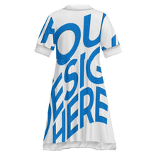 Charger l'image dans la galerie, Robe de Noël pour enfant personnalisée avec photo texte motif