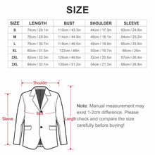 Charger l'image dans la galerie, Costume homme 2 boutons LTM100852 personnalisée avec prénom motif texte (conception multi-images)