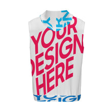 Charger l'image dans la galerie, Sweat à capuche sans manches pour homme MXLD251 personnalisée avec prénom motif texte (conception multi-images)