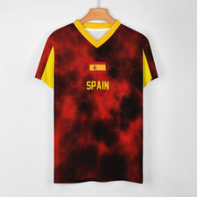 Charger l'image dans la galerie, Créez Votre Maillot de Foot Personnalisé | Tissu Respirant Col V