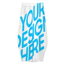Charger l'image dans la galerie, Pantalon large taille haute pour femme SZK personnalisé avec photo texte prénom (conception une image)