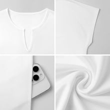 Charger l'image dans la galerie, Robe Casual Femme Personnalisée Col V avec Poches