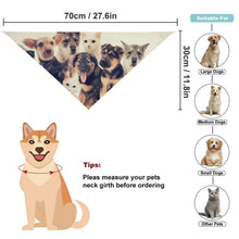 Charger l'image dans la galerie, Bandana Personnalisé pour Chien et Chat en Tissu Respirant