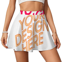 Charger l'image dans la galerie, Jupe de patinage artistique femme LM233 personnalisée avec prénom motif texte (conception multi-images)