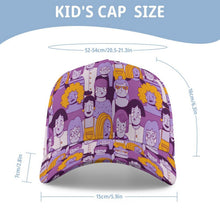 Charger l'image dans la galerie, Casquette Enfant Personnalisée en Polyester — Impression Sublimation & Visière Courbée