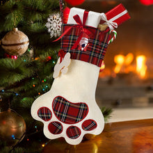 Charger l'image dans la galerie, Votre Chien, Star de Noël | Sa Chaussette Patte Personnalisée