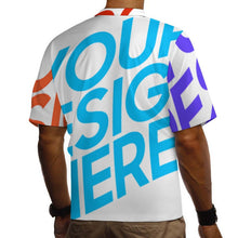Charger l'image dans la galerie, Chemise homme 100 % coton à manches courtes et col cubain SDS013 personnalisée avec prénom motif texte