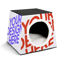 Charger l'image dans la galerie, Fournitures pour animaux de compagnie de nid d'animal de compagnie de capsule spatiale pour des chats et des chiens personnalisé avec photo texte prénom (conception multi-images)