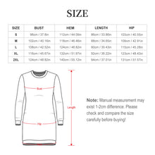 Charger l'image dans la galerie, Robe pull femme manches longues LM565 personnalisée avec prénom motif texte (conception multi-images)