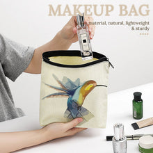 Charger l'image dans la galerie, Trousse de Maquillage en Lin Personnalisable avec Photo | Pochette Naturelle