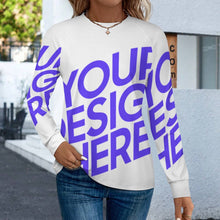 Charger l'image dans la galerie, T-shirt à manches longues femme à séchage rapide MWL697 personnalisée avec prénom motif texte