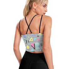 Charger l'image dans la galerie, Débardeur Yoga Court avec Brassière : Crop Top Sport Rembourré