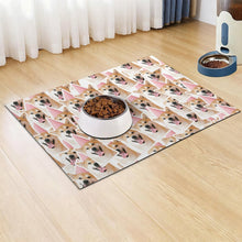 Charger l'image dans la galerie, Tapis de Gamelle Personnalisé en Diatomite Absorbante pour Animaux