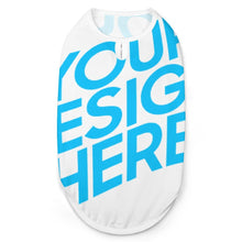 Charger l'image dans la galerie, Gilet pour animaux de compagnie ventiler les vêtements de chien chat CW1502021 personnalisé avec photo logo texte motif