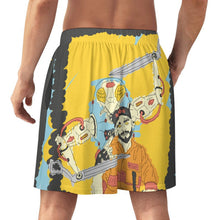 Charger l'image dans la galerie, Short Pyjama Capri Personnalisé en Soie Glacée | Douceur et Style Unique