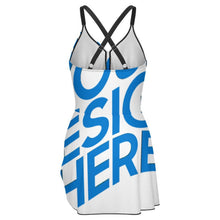 Charger l'image dans la galerie, Maillot de bain 1 pièce gainants pour le corps avec décolleté en V femme SDS515 personnalisé avec photo texte motif logo (conception une image)
