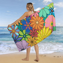 Charger l'image dans la galerie, Serviette de Plage Grand Format 160x80cm | Velours Microfibre Doux, Personnalisable