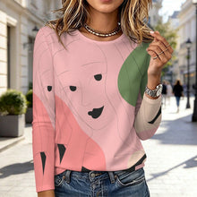 Charger l'image dans la galerie, T-shirt manches longues personnalisable col rond femme