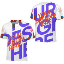 Charger l'image dans la galerie, Maillot classique manches courtes homme S33T personnalisé avec photo texte prénom