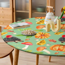 Charger l'image dans la galerie, Housse de Table Ronde Personnalisée | Nappe Ajustée & Imperméable