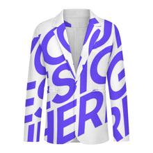 Charger l'image dans la galerie, Veste de costume formel pour homme Z34W personnalisé avec photo texte prénom (conception une image)