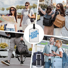 Charger l'image dans la galerie, Étiquettes de bagage XB0607011 personnalisées avec photo logo motif texte