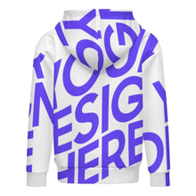 Charger l'image dans la galerie, Sweat à capuche enfant sans cordon SDS127 personnalisé avec photo texte prénom (conception une image)