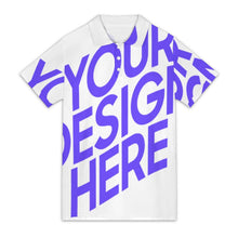 Charger l'image dans la galerie, Polos à manches courtes pour hommes TXLD personnalisé avec photo texte prénom (conception une image)