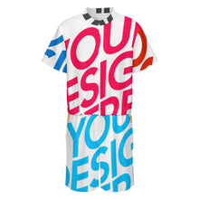 Charger l'image dans la galerie, Combinaison homme manches courtes LM427 personnalisée avec prénom motif texte (conception multi-images)