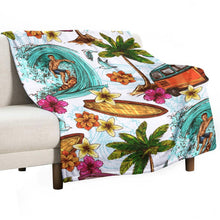 Charger l'image dans la galerie, Plaid Flanelle Personnalisé 330g | Couverture Douce Anti-Bouloche