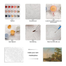 Charger l'image dans la galerie, De la Photo au Tableau : Peinture par Numéro sur Châssis