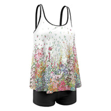 Charger l'image dans la galerie, Maillot de Bain Tankini Personnalisé | Ensemble Shorty Couvrant