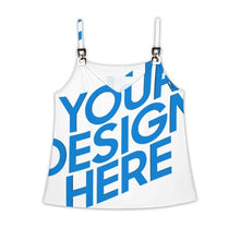 Charger l'image dans la galerie, Haut caraco à bretelles et cerceau en métal à col en V DBX pour femme personnalisé avec photo texte prénom