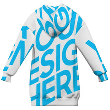 Charger l'image dans la galerie, Sweat à capuche oversize pour enfants MWZXU037 personnalisé avec photo texte prénom (conception une image)