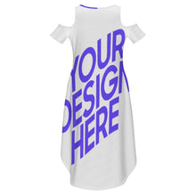 Charger l'image dans la galerie, Robe épaules dénudées GJQ robe bustier sexy femme personnalisée avec prénom motif texte