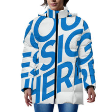 Charger l'image dans la galerie, Veste matelassée zippée en coton pour femme MWL516 personnalisé avec photo texte prénom (conception une image)