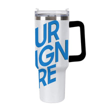 Charger l'image dans la galerie, Gobelet grande capacité de 40 onzas en acier inoxydable 304 personnalisée avec prénom motif texte