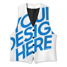 Charger l'image dans la galerie, Gilet de costume homme LTM00296 personnalisé avec photo texte prénom (conception une image)