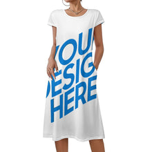 Charger l'image dans la galerie, Robe d'été sans manches pour femme NT113 personnalisé avec photo texte prénom