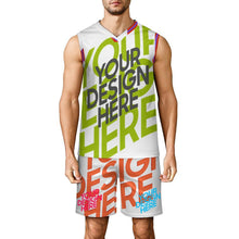 Charger l'image dans la galerie, Maillot de basket-ball col V pour homme KTZREV1 personnalisée avec prénom motif texte