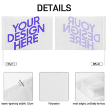 Charger l'image dans la galerie, Drapeau de voiture personnalisé avec photo texte prénom