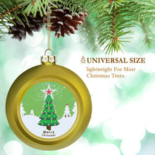 Charger l'image dans la galerie, Petite Boule de Noël Personnalisée | Créez Votre Souvenir Unique