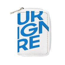 Charger l'image dans la galerie, Porte-cartes en cuir personnalisé avec photo texte prénom (conception une image)