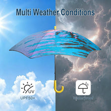 Charger l'image dans la galerie, Parapluie Enfant Personnalisé Pliable Anti-UV avec Bande Réfléchissante