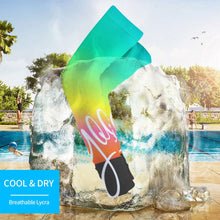 Charger l'image dans la galerie, Manchettes de Sport Lycra Glacé | Protection UV, Respirantes & Personnalisables