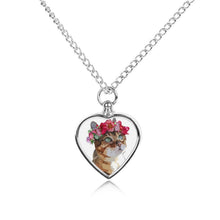 Charger l'image dans la galerie, Collier Commémoratif Personnalisé pour Animal | Pendentif Urne avec Photo